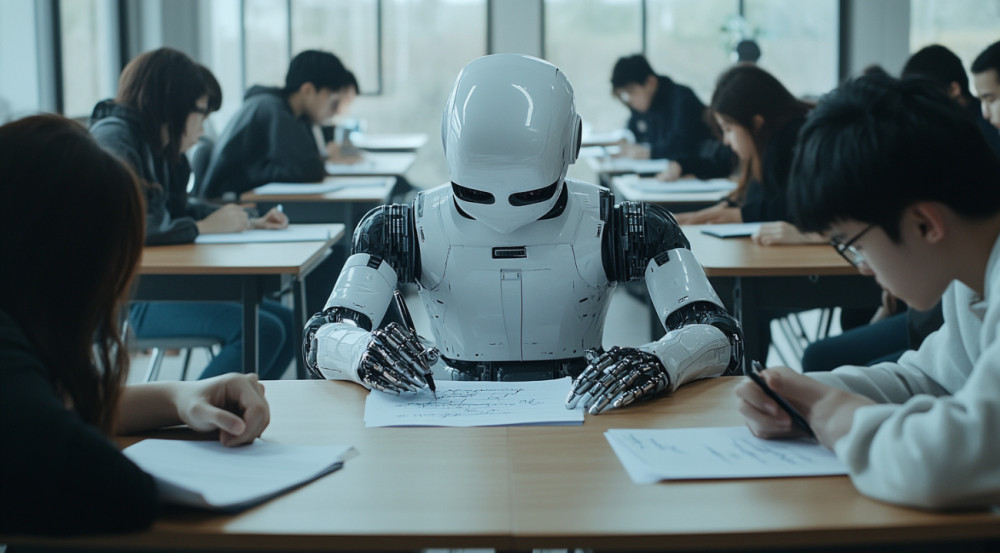 Робот-скасочник читает сказки правнукам за океаном