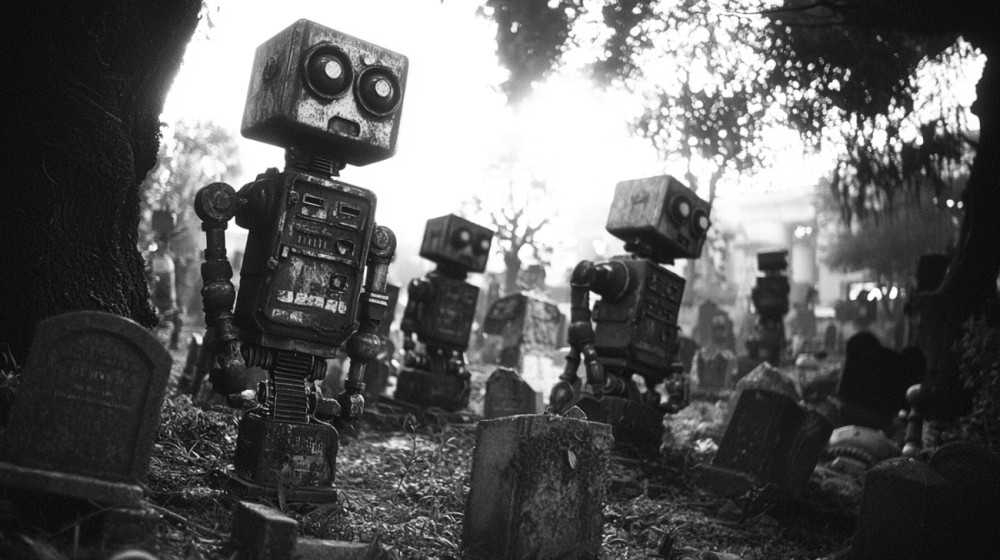 Робот-письмоносец доставляет рукописные SMS от детей